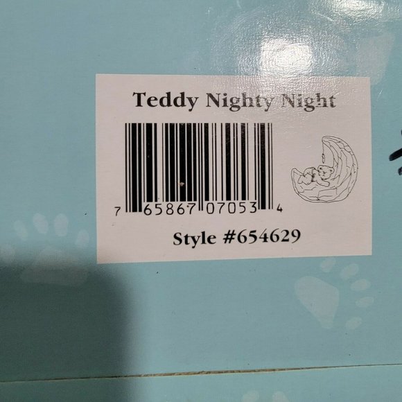 Baby Boyd's "Teddy Night Night" Coin Bank Figure (Baby Teddy on Moon) 2004 - Picture 5 of 11